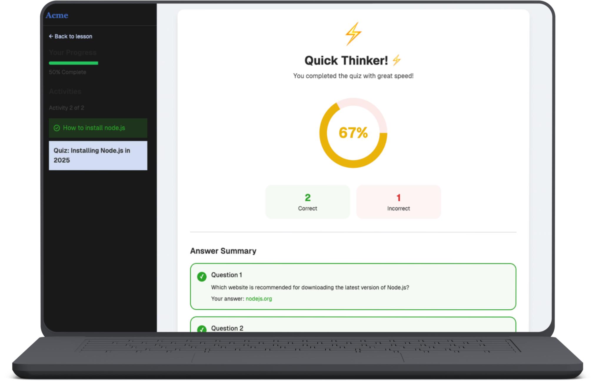 Student assessments and tracking